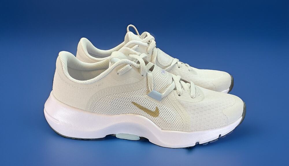 Size 9.5 - Nike In-Season TR 13 Platinum Tint Metallic Gold Grain W